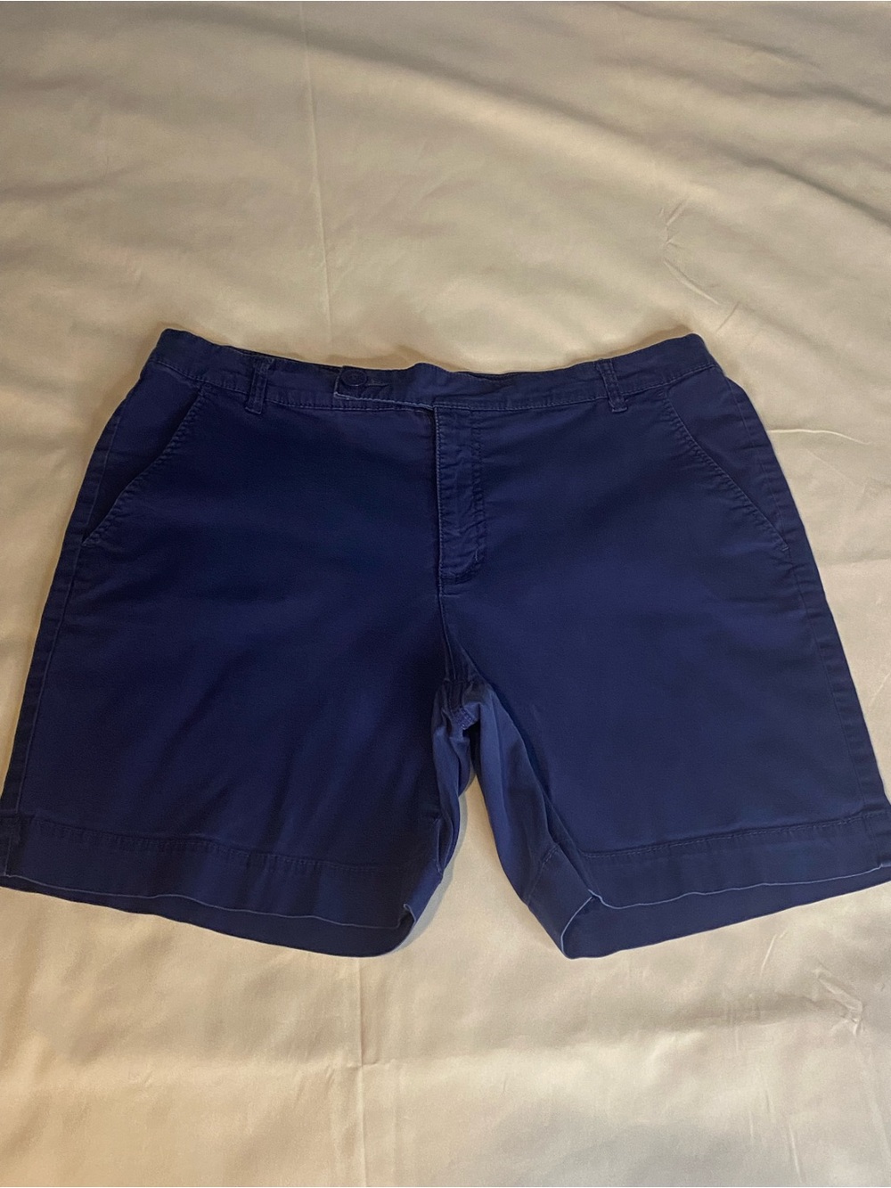 Womans Shorts By Style & Co Blue Size M  Size 14 97% Cotton 3% Spandex New